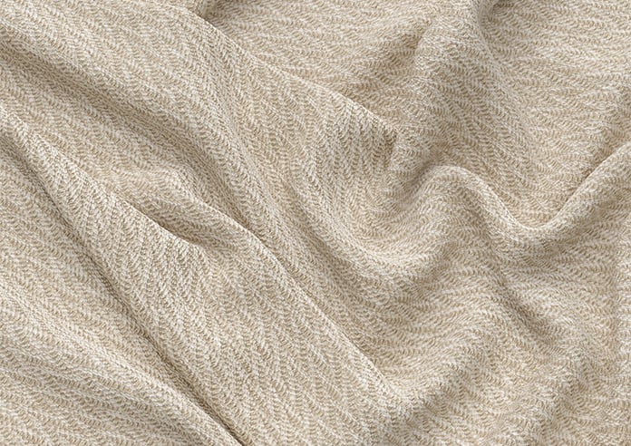 Bellavelle Chevron, Stone Beige - Roman Blind - Image 4